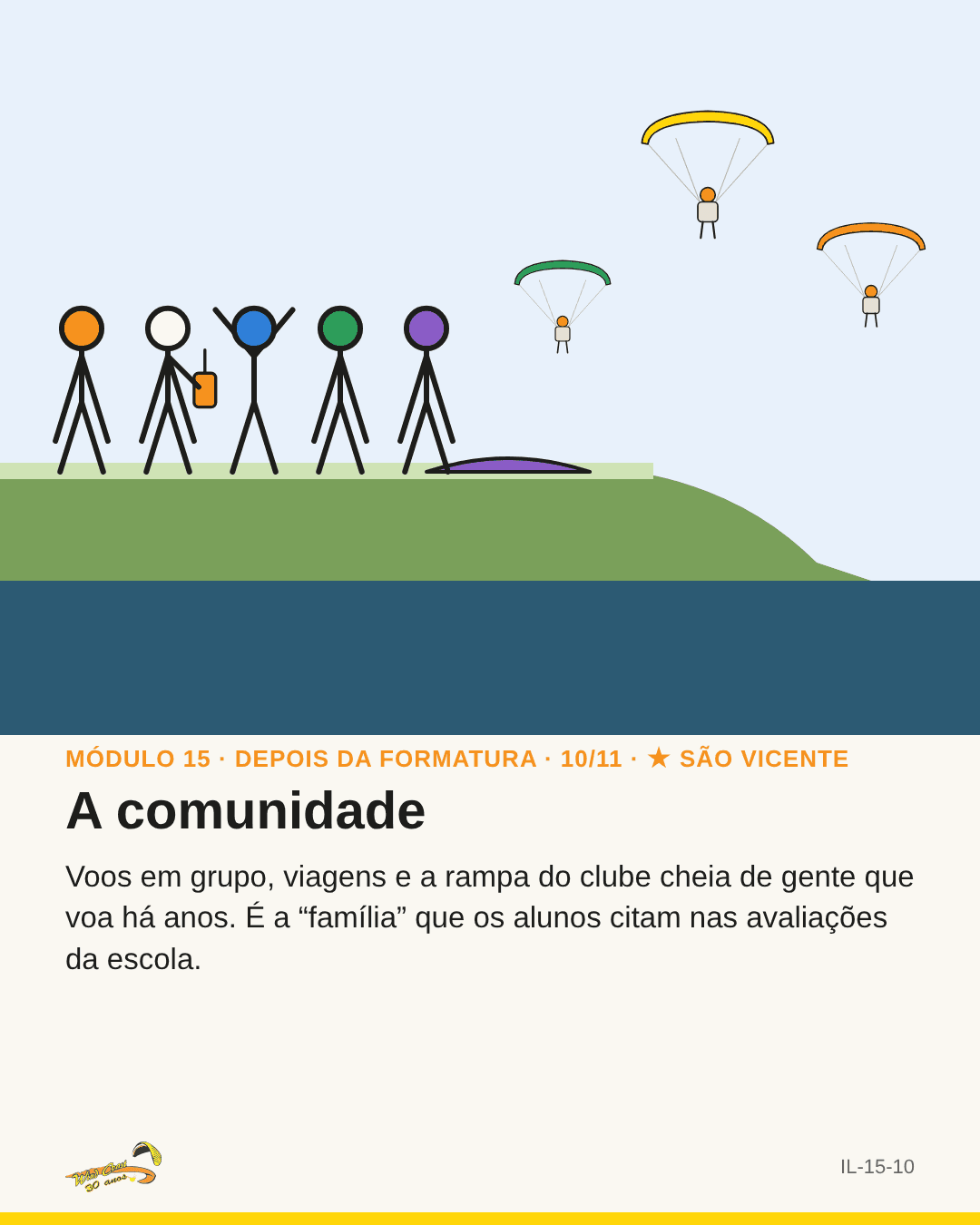 Uma turma na rampa