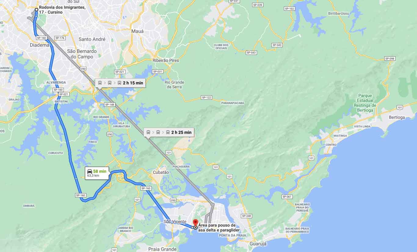 Mapa Caminho